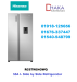 Hisense 564L RC67WS4OWQ-Silver Side by Side Refrigerator